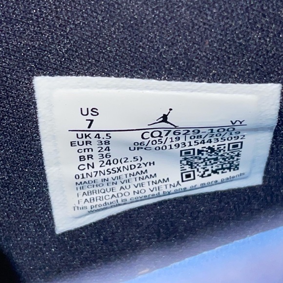 Authentic Rare Melody Ehsani Retro 1 Jordan Women’s size 7 - Picture 11 of 13